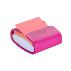 Distributeur bloc-mémos 3M Post-it Z-notes 76x76mm Pro fuschia