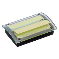 Memoblokdispenser 3M Post-it Z-Notes C2015 76x127mm zw/trans