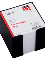 Quantore Cube mémos Quantore 10x10x9cm noir 900 feuillets