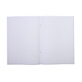 Qbasic Cahier Qbasic A4 80 feuilles carreaux 10mm assorti