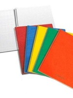 Aurora Cahier à spirale Aurora A4 carreau 5x5mm 120 pages 80g assorti