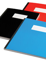 Qbasic Cahier Qbasic couverture rigide A5 160 pages ligné assorti