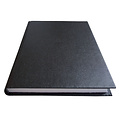 Qbasic Cahier Qbasic couverture rigide A5 400 pages ligné noir