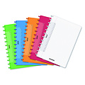 Adoc Cahier Adoc Colorlines A4 ligné 144 pages 90g PP assorti