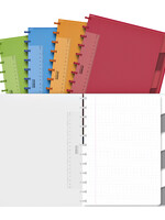 Adoc Cahier Adoc A4 carreau 4x8mm 144 pages 90g PP assorti