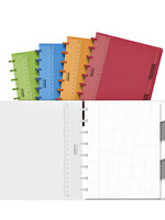 Adoc Cahier Ador A5 carreau 5x5mm 144 pages 90g + intercalaires PP assorti
