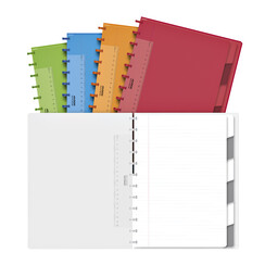 Cahier Adoc A4 ligné 144 pages 90g PP assorti