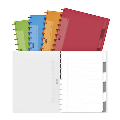 Adoc Cahier Adoc A4 ligné 144 pages 90g PP assorti