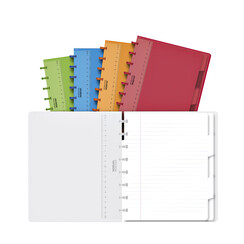 Cahier Adoc A5 ligné 144 pages 90g PP assorti