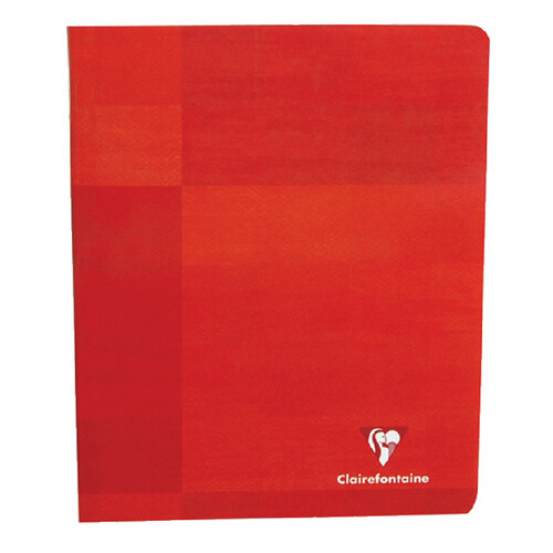 Clairefontaine Cahier Clairefontaine 170x220mm calligraphie 64 pages 90g assorti