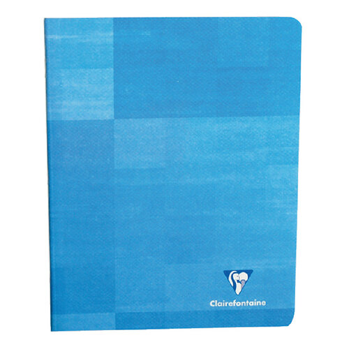 Clairefontaine Cahier Clairefontaine 165x210mm ligné 72 pages 90g assorti