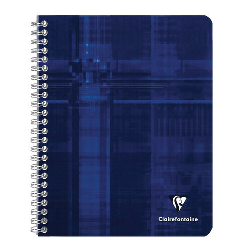 Clairefontaine Cahier Clairefontaine A4 ligné 100 pages spirale assorti