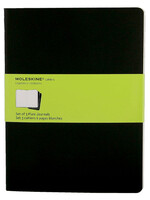 Moleskine Schrift Moleskine 190x250mm blanco 240blz 70gr zwart