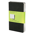 Moleskine Cahier Moleskine 90x140mm uni 240 pages 70g noir