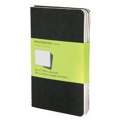 Schrift Moleskine 90 x 140 mm blanco 240blz 70gr zwart