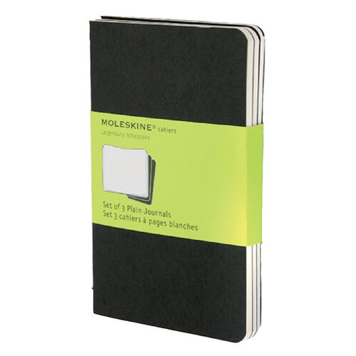 Moleskine Schrift Moleskine 90 x 140 mm blanco 240blz 70gr zwart