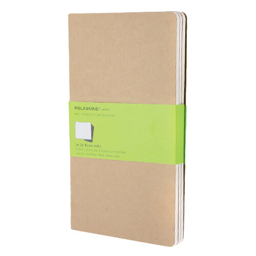 Moleskine Schrift Moleskine 130x210mm blanco 160blz 70gr kraft