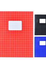 Verhaak Cahier Verhaak Basic A5 carreau 10x10mm 80 pages 60g assorti