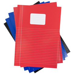 Cahier Verhaak basic A4 ligné 80 pages 60g assorti