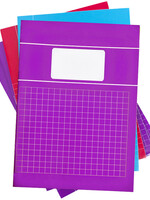 Verhaak Cahier Verhaak Trend A4 carreaux 10x10mm 80 pages 60g assorti