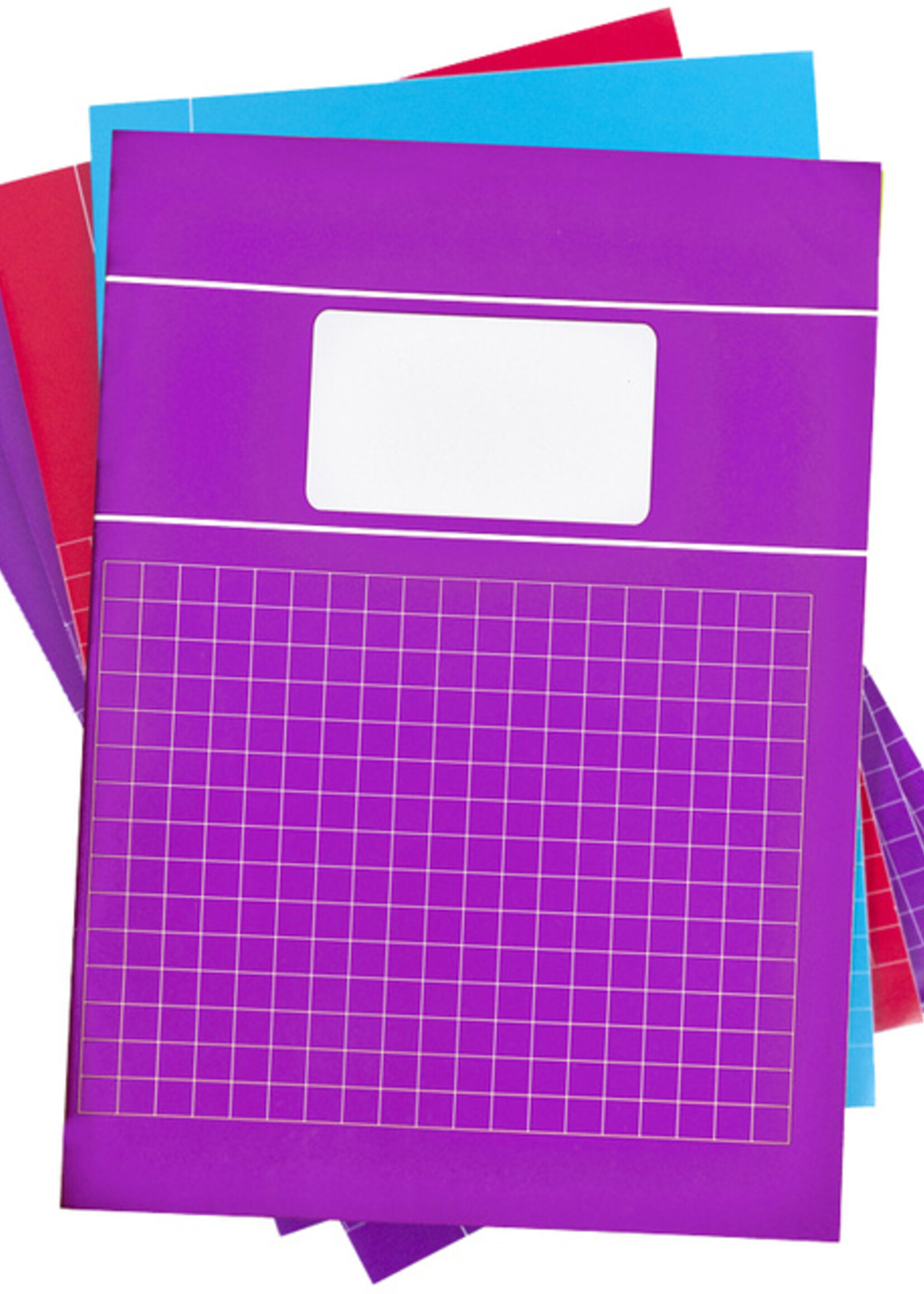 Verhaak Cahier Verhaak Trend A4 carreaux 10x10mm 80 pages 60g assorti