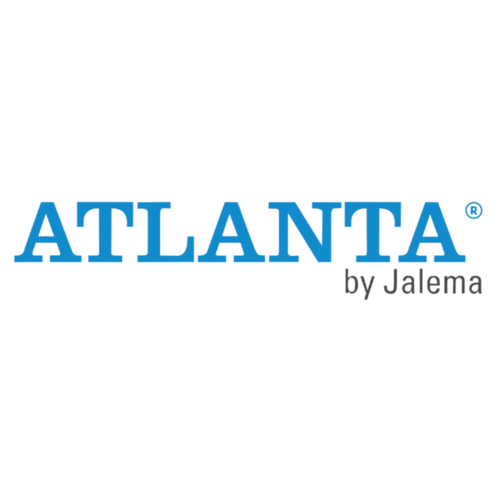 Atlanta Registre in-quarto large Atlanta ligné 192 pages bleu