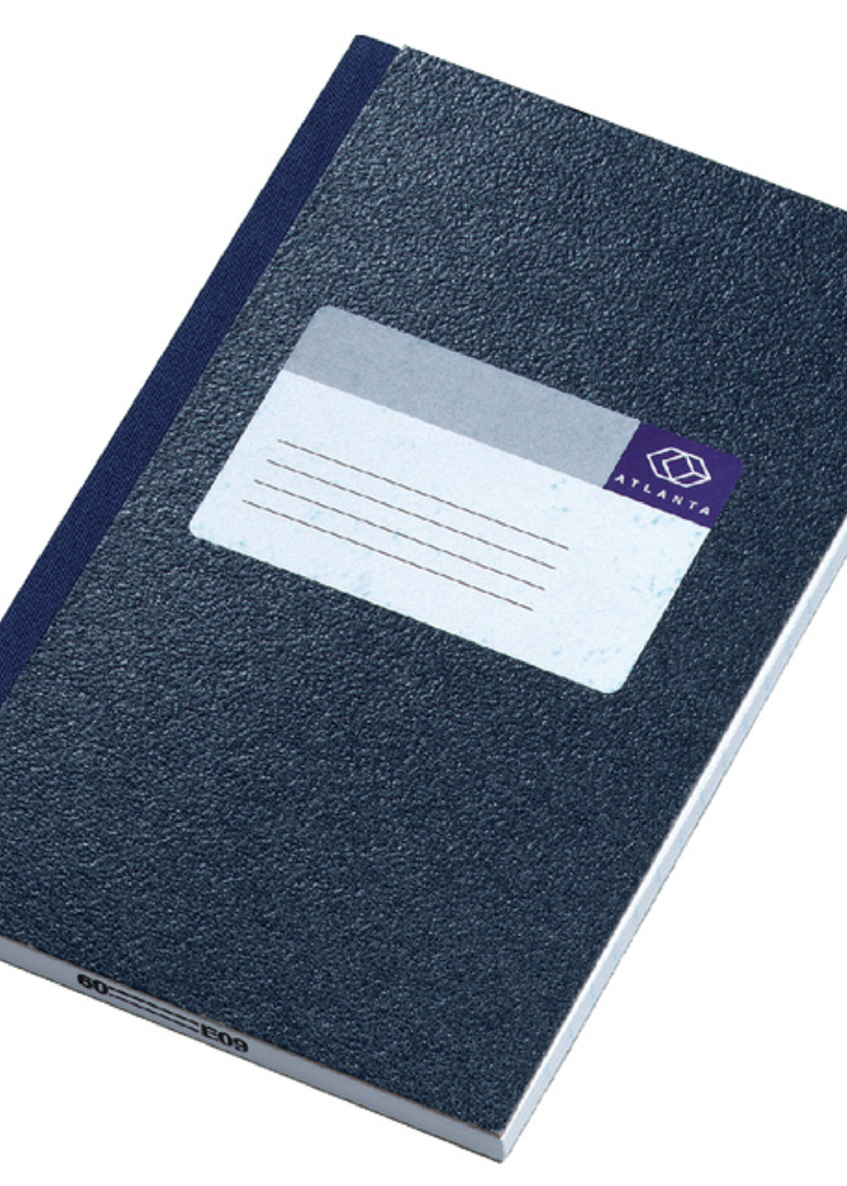 Atlanta Notitieboek Atlanta 165x105mm 128blz blauw