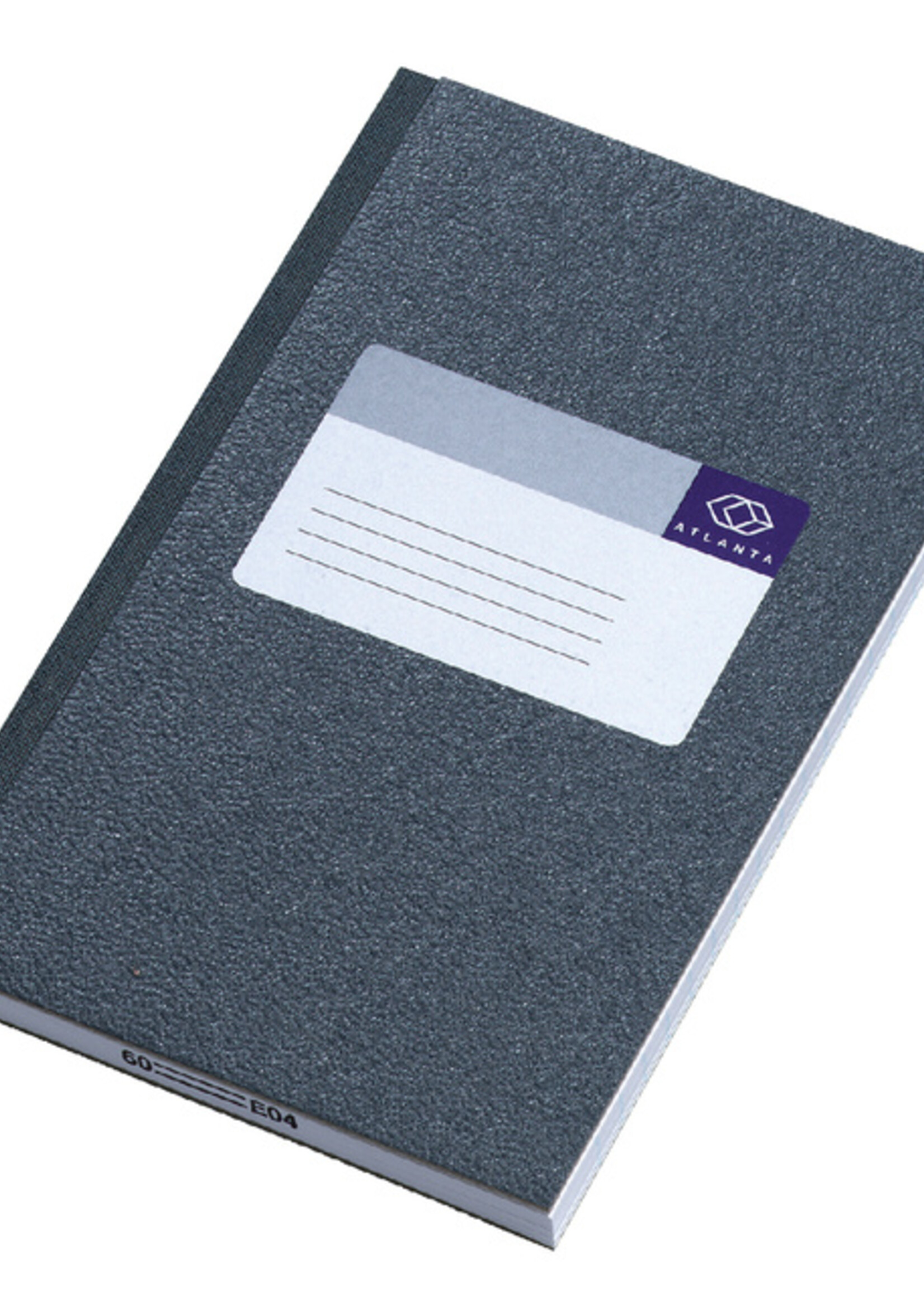 Atlanta Notitieboek Atlanta 165x105mm 128blz grijs