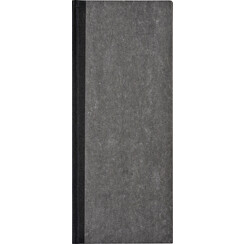 Livre d’inventaire 135x330mm ligné 192 pages 70g gris nuagé