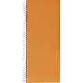 Office Notitieboek 135x330mm lijn 160blz 70gr spiraal oranje