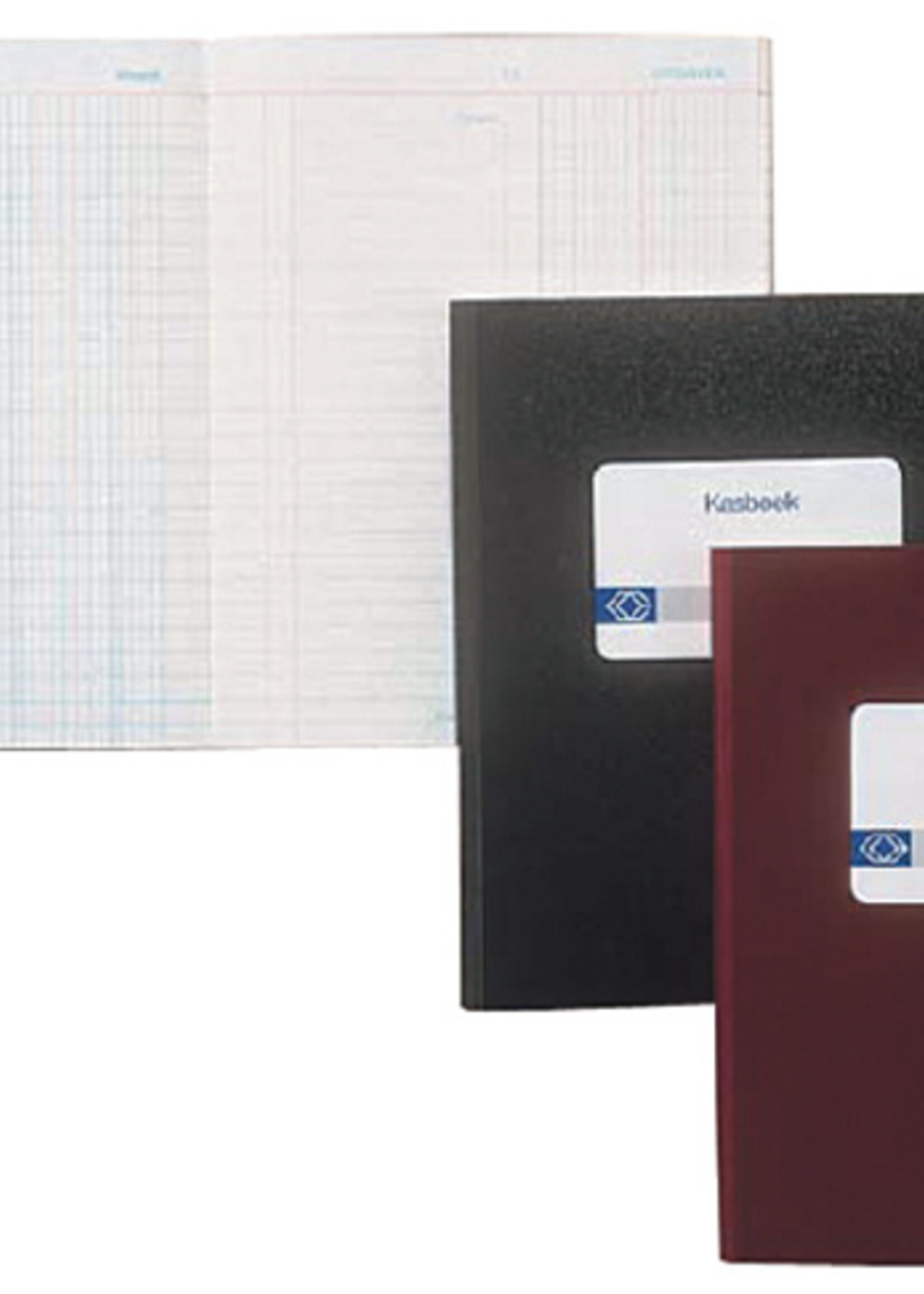 Atlanta Kasboek Atlanta 210x165mm 192blz 1 kolom blauw