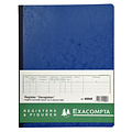 Exacompta Registre Piqûre garagiste 320X250mm 80 feuilles bleu