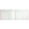 Exacompta Registre Piqûre actionnaires NV/SA 250x320mm 80 feuilles vert