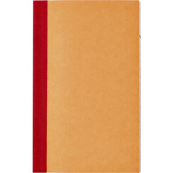 Livre de caisse 135x85mm 1 colonne 72 pages orange