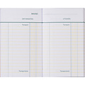 Office Livre de caisse 135x85mm 1 colonne 72 pages orange