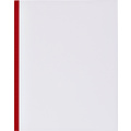 Office Livre de caisse 165x210mm 1 colonne 160 pages dos rouge assorti