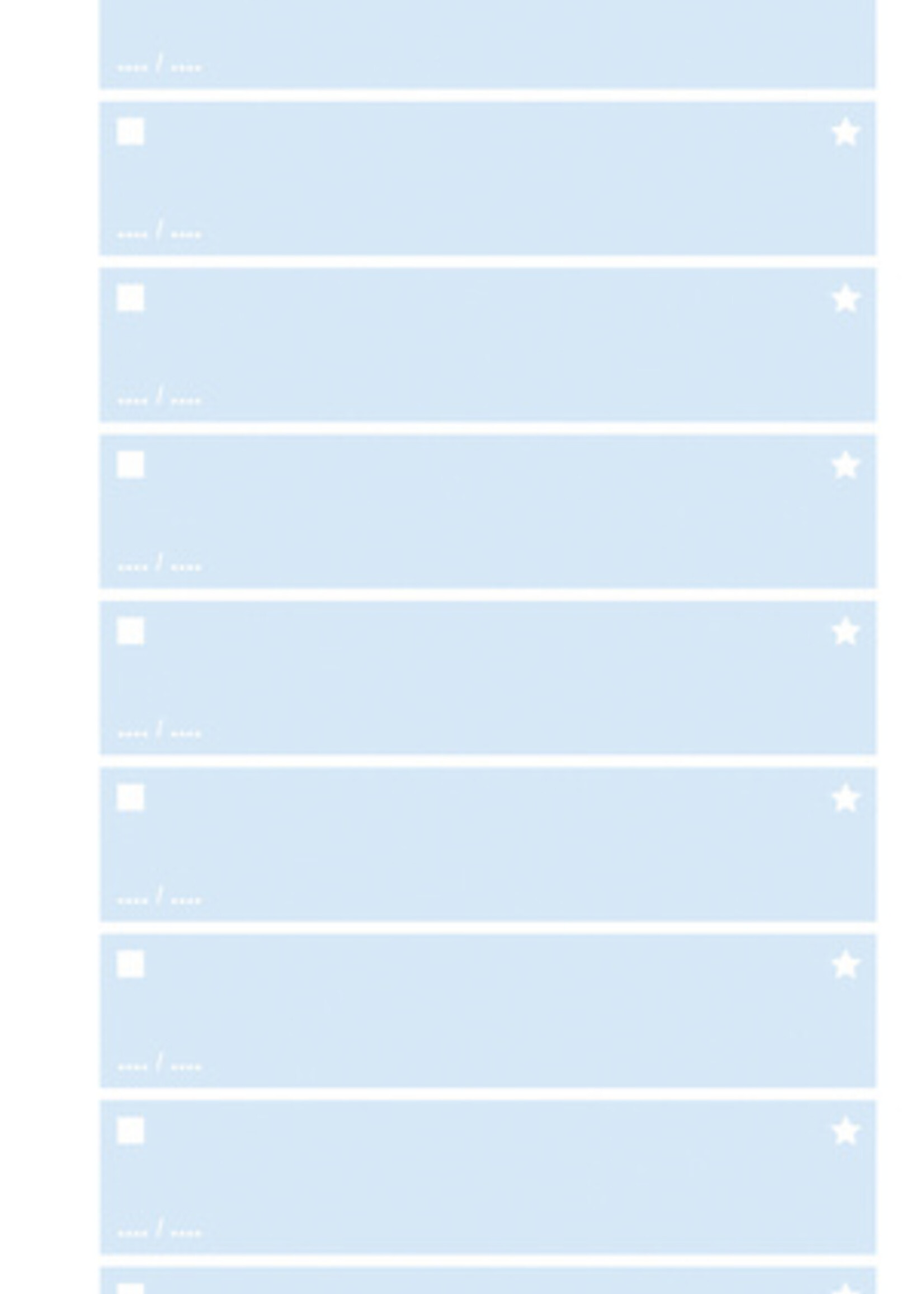 Atlanta Things to do Atlanta Daily 140x297mm 125 feuilles 70g bleu