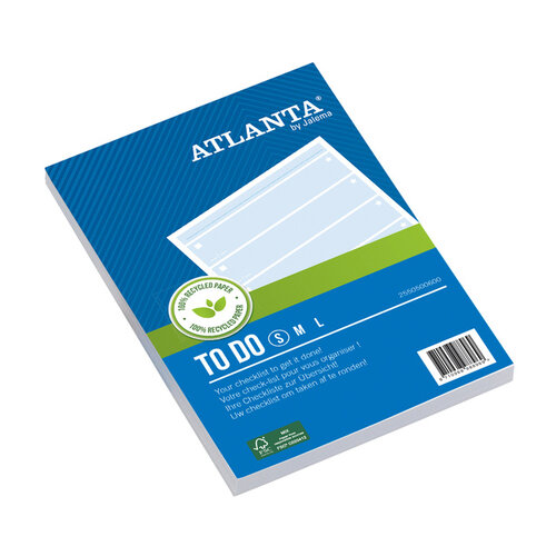 Atlanta Bloc Things To Do Atlanta 148x105mm 100 feuilles 70g bleu