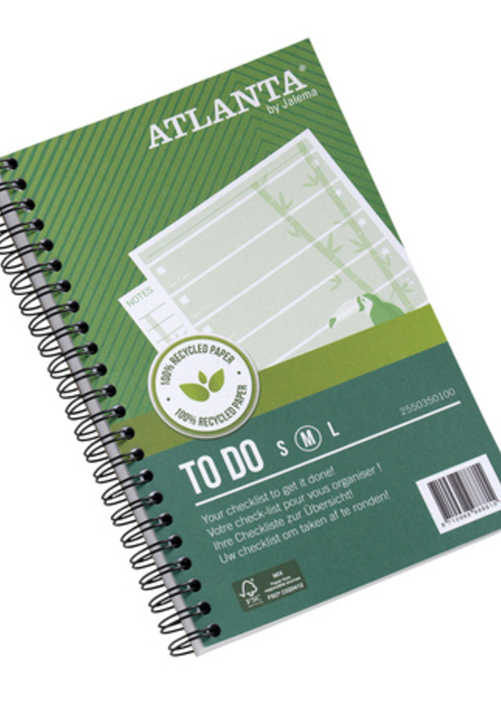 Atlanta Things To Do Atlanta Jungle 125x195mm 100 feuilles 70g vert