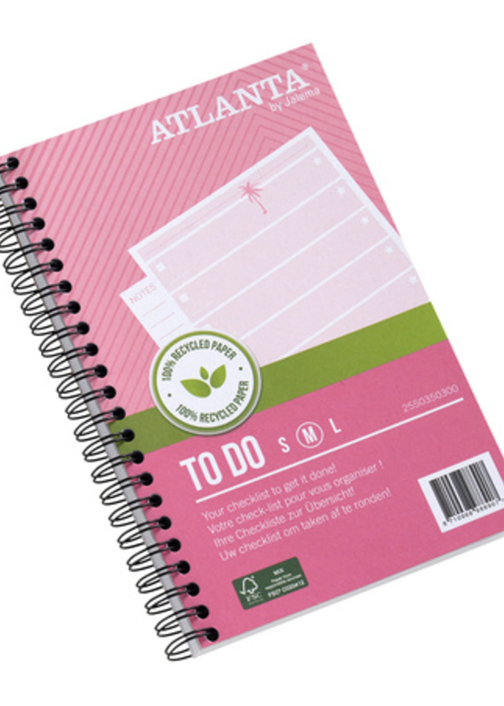 Atlanta Things to do Atlanta Tropical 195x125mm 100vel 70gr roze