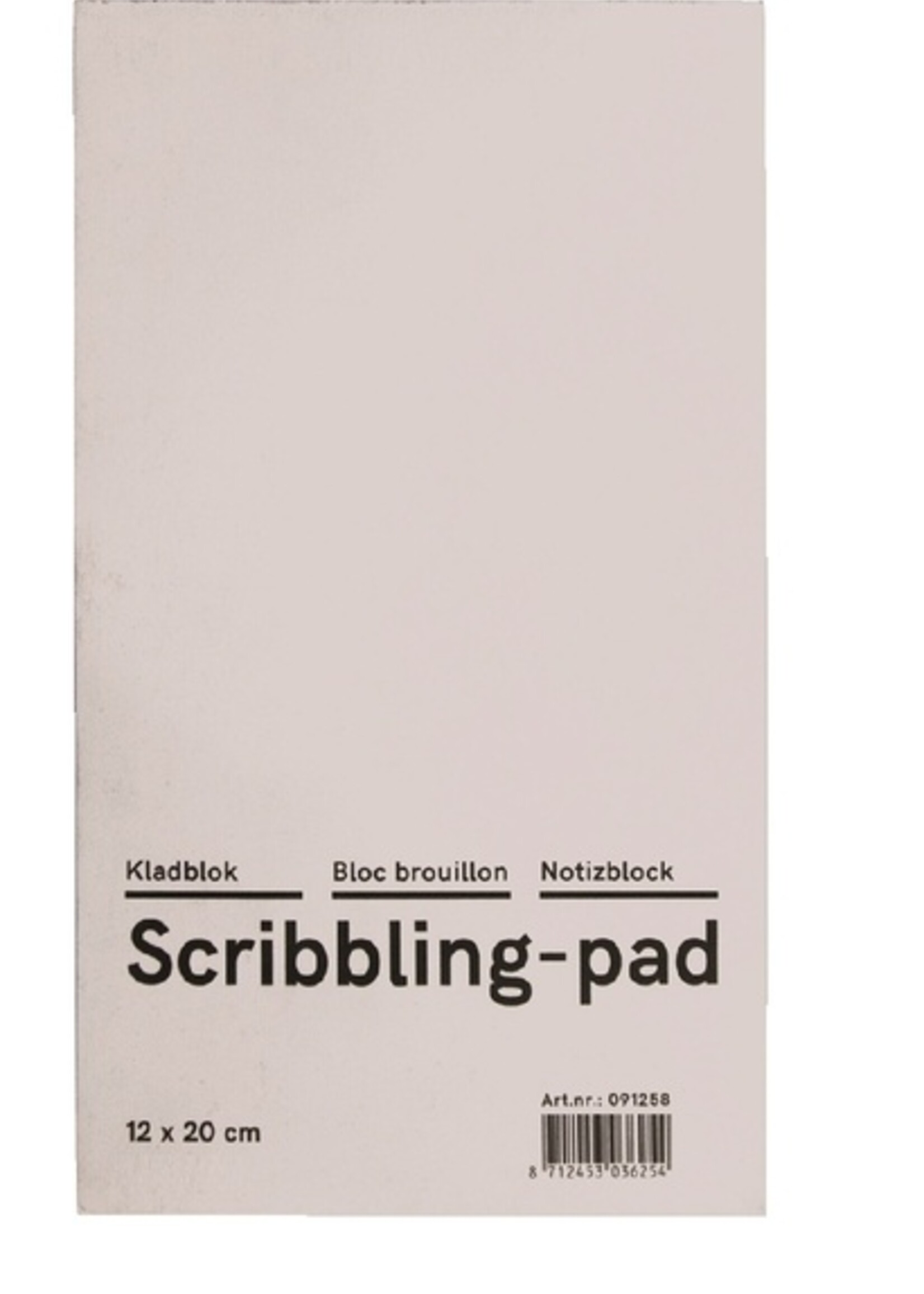 Qbasic Kladblok Qbasic 12x20cm