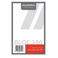 Aurora Bloc brouillon Aurora 135x210mm uni 200 feuilles