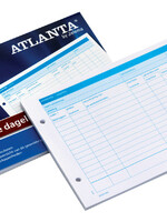 Atlanta Fiche d’horaire Atlanta quotidienne A5 50 feuilles