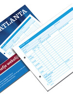 Atlanta Fiche d’horaire Atlanta hebdomadaire A5 50 feuilles