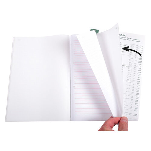 Exacompta Carnet de commande Exacompta 135x105mm 50x2 feuilles