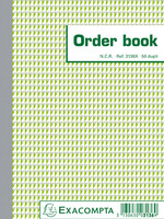 Exacompta Carnet de commande Exacompta 210x135mm 50x2 feuilles