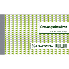 Carnet de reçus Exacompta Manifold Dupli 50 feuilles (NL)