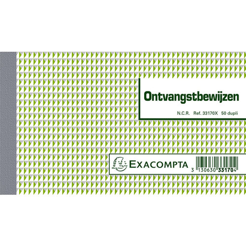 Exacompta Carnet de reçus Exacompta Manifold Dupli 50 feuilles (NL)