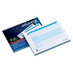 Carnet de quittances Atlanta A6 50x2 feuilles