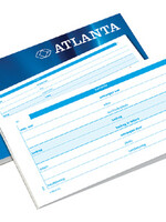 Atlanta Kwitantieblok Atlanta 105x297mm 100vel